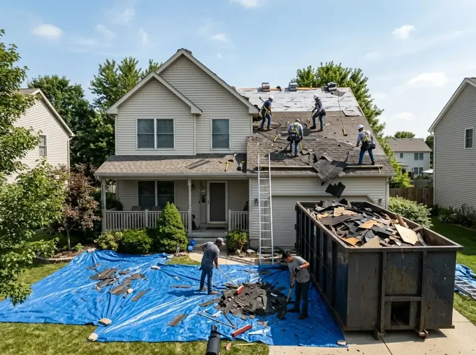 roof-replacement-debris-remova-004 — frequently asked questions, Cheapest Dumpster Rentals in Wapakoneta, OH